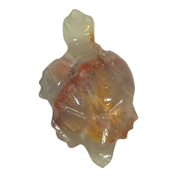 Lot of 3 Vintage Hand Carved Stone Turtle Figurines Paperweight Soapstone Set 3 - Picture 15 of 16